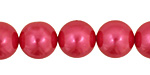 Dragonfruit Shell Pearl Round 14mm