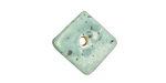 Jangles Ceramic Eggshell Small Square Disc 15mm