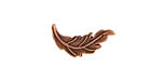 Nunn Design Antique Copper (plated) Leaf Toggle Bar 20x7mm