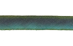 Peacock Hand Dyed 100% Silk Ribbon 7/16"