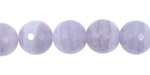 Blue Lace Agate Faceted Round 12mm