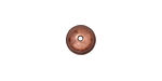 TierraCast Antique Copper (plated) Classic Dome Bead Cap 6x9mm