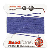 Blue Griffin Silk Beading Cord Size 8, 2 meters