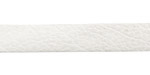 White Deertan Leather Lace 10mm