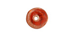 Jangles Ceramic Orange Small Round Disc 15mm