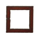 The Lipstick Ranch Rusted Iron Square Connector 35mm