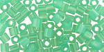 TOHO Ceylon Jade Cube 4mm Seed Bead
