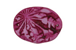 Humble Beads Polymer Clay Magenta Dandelion Link 35x25mm