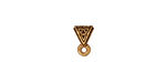 TierraCast Antique Gold (plated) Celtic Bail 6x10mm