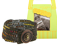 Glass Garden Suede Ndebele Bracelet Kit