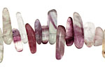 Rainbow Fluorite Stick 3-7x12-24mm
