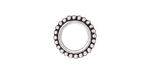 TierraCast Antique Silver (plated) 8mm Round Bead Frame 14mm