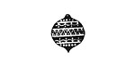 Zig Zag Ornament Mini Rubber Stamp 15x17mm