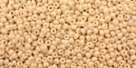 TOHO Opaque Lustered Light Beige Round 11/0 Seed Bead