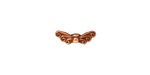 TierraCast Antique Copper (plated) Fairy Wings 5x13mm