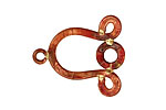 Patricia Healey Copper 3-1 Horseshoe Link 25x29mm