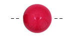 Tagua Nut Hot Pink Round 20mm