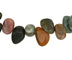 Fancy Jasper Tumbled Nugget Drop 9-14x10-15mm