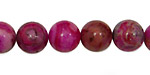Ruby Crazy Lace Agate Round 12mm