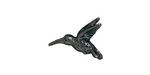 TierraCast Gunmetal Hummingbird Bead 11x18mm