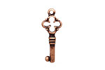 Ezel Findings Antique Copper (plated) Key 10x16mm