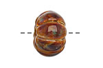Unicorne Beads Corvi Large Pumpkin (hollow) 14-15x23-25mm