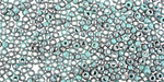 TOHO Marbled Opaque Turquoise/Amethyst Round 11/0 Seed Bead