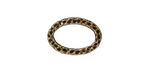 TierraCast Antique Brass (plated) Hammertone Oval Ring 18x12mm