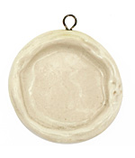 Gaea Ceramic Fractal Cream Round Bezel 29mm