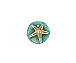 Humble Beads Polymer Clay Tiny Starfish Charm 16mm