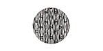 Lillypilly Black Reeds Anodized Aluminum Disc 19mm, 22 gauge