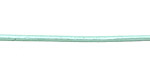 Oasis Turquoise (metallic) Round Leather Cord 2mm
