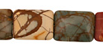Red Creek Jasper Thin Pillow 20x15mm