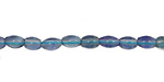 Blue Green Fluorite Rice 6x4mm