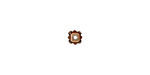 TierraCast Antique Copper (plated) Faceted Cube 4x5mm