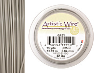 Artistic Wire Grey 22 gauge, 15 yards