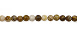 Brioche Agate Round 4mm