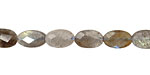 Labradorite Faceted Flat Oval 10x6mm
