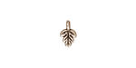 TierraCast Antique Silver (plated) Oak Leaf Charm 6x11mm