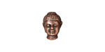 TierraCast Antique Copper (plated) Buddha Bead 13x10mm