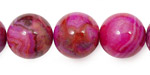 Ruby Crazy Lace Agate Round 16mm