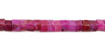 Ruby Crazy Lace Agate Heishi 6mm