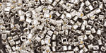 TOHO Crystal (with Silver Lining) Cube 3mm