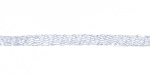 WireLace Silver Blue Ribbon 3mm