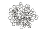 Artistic Wire Non-Tarnish Silver Chain Maille Jump Ring 3.57mm, 18 gauge