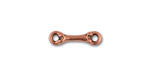 TierraCast Antique Copper (plated) Bone Link 19x6mm