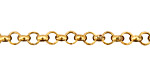 Antique Gold (plated) Rollo Chain