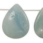 Amazonite Teardrop 35x45mm