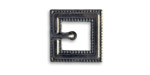 Vintaj Arte Metal Square Buckle Decorivet 18mm