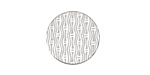 Lillypilly Silver Reeds Anodized Aluminum Disc 19mm, 22 gauge